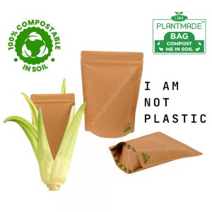 Compostable Pouches (Plant-made)