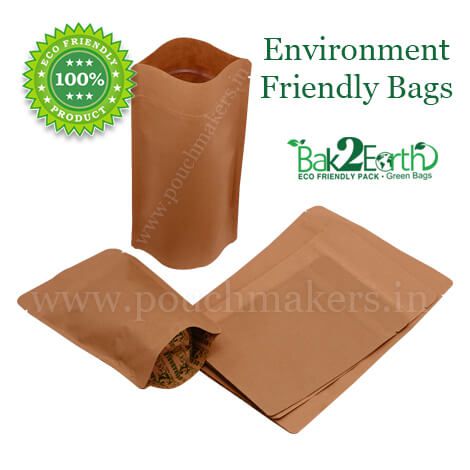 Eco-Friendly Pouches Biodegradable paper Bags
