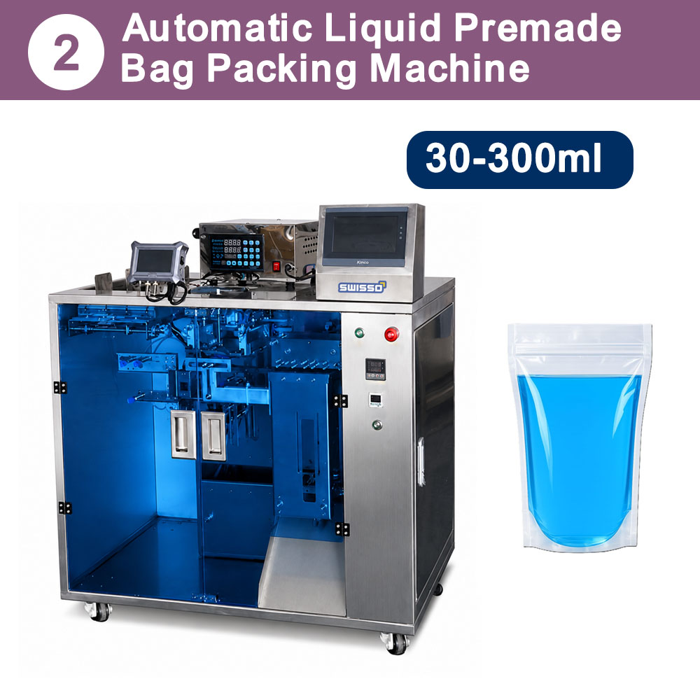 AUTOMATIC LIQUID PREMADE BAG PACKING MACHINE